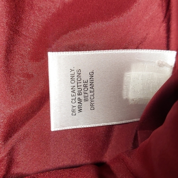 Banana Republic Merlot Wool Skirt Size 4 - Picture 10 of 11